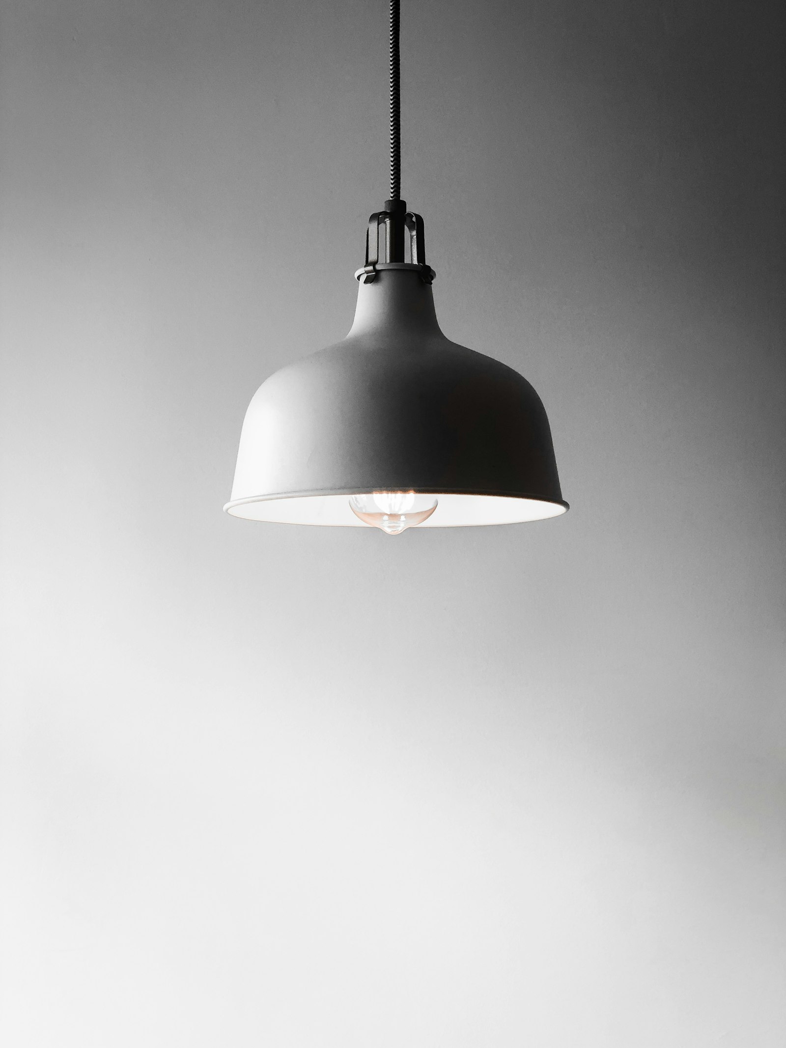 Commercial corridor lighting installation in a business premises