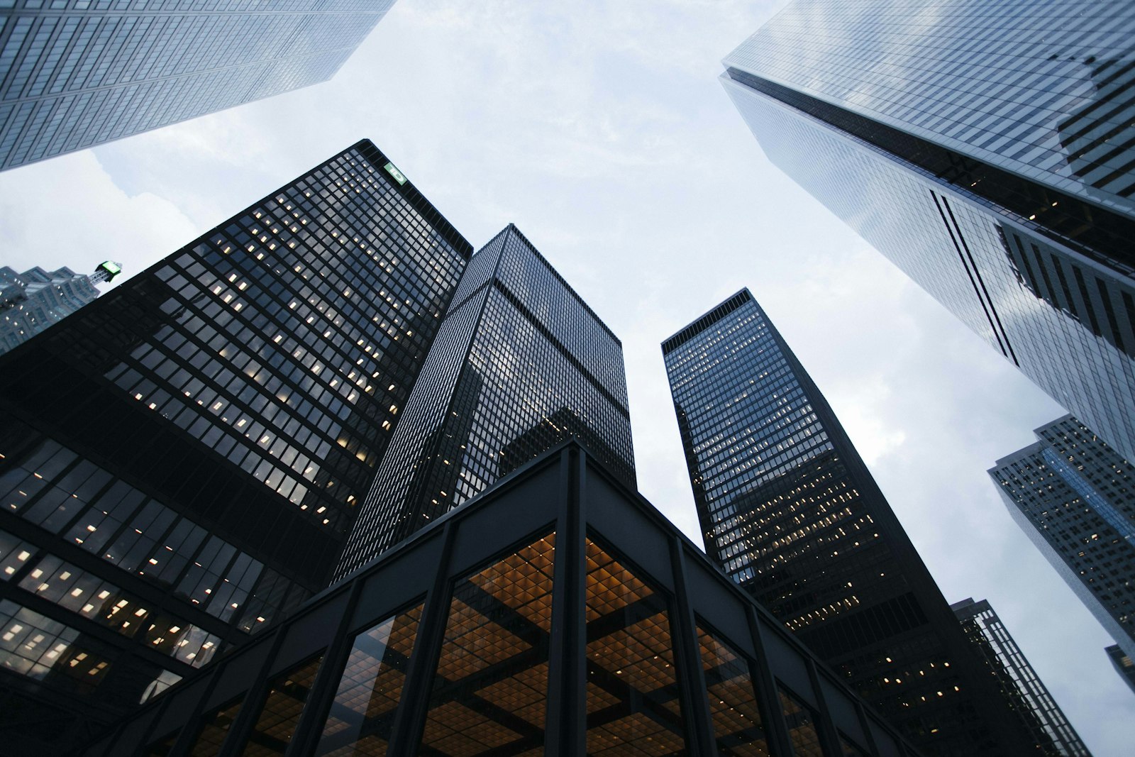 Commercial office property exterior