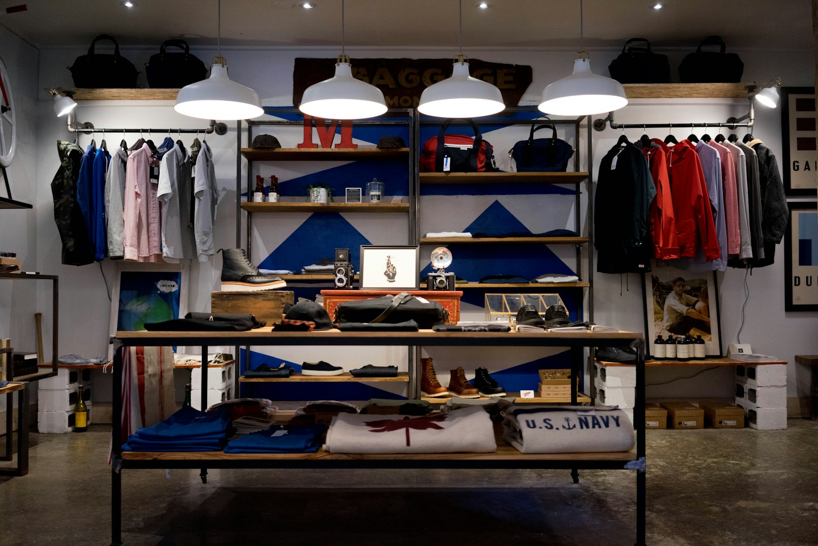 Retail store interior representing commercial retail clients
